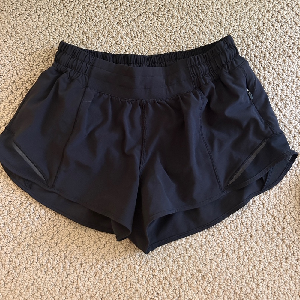 Black lulu lemon shorts